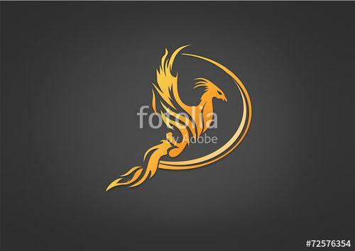 Phoenix Fire Logo - Logo Energy Fire business Phoenix Symbol Icon Power Vector Stock