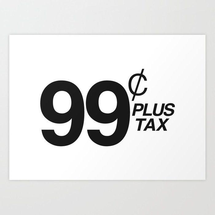 Prints Plus Logo - 99¢ plus tax Art Print by alberttjandra | Society6