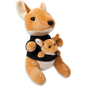 Hopper Kangaroo Logo - FREE Stuffed Hopper Kangaroo Toy from Dish Network ‐ VonBeau.com