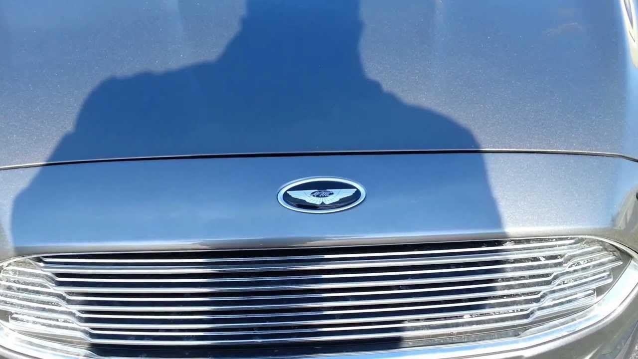 Ford Fusion Logo - Custom 2013 Fusion Wing Emblem - YouTube