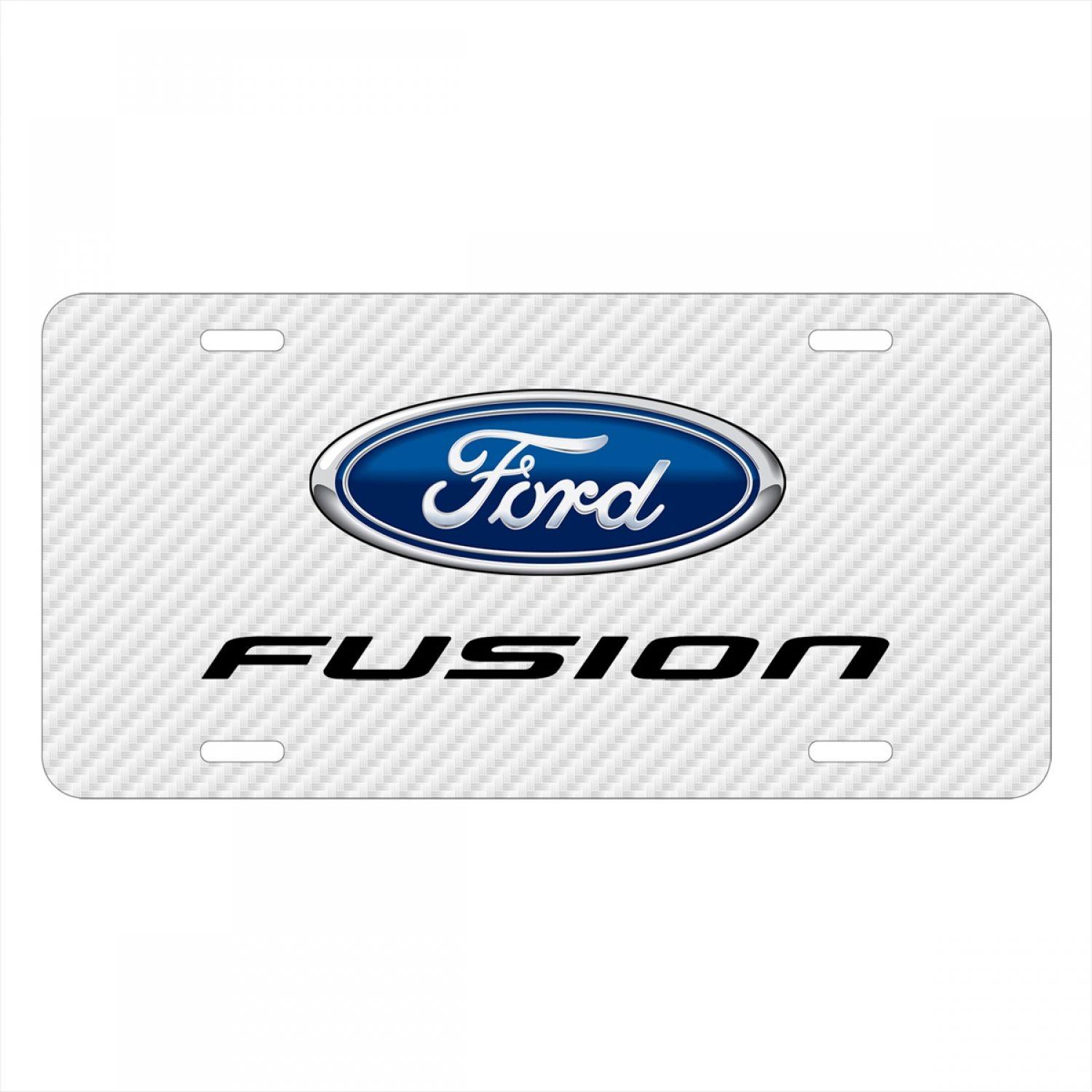 Ford Fusion Logo - Ford - License Plates