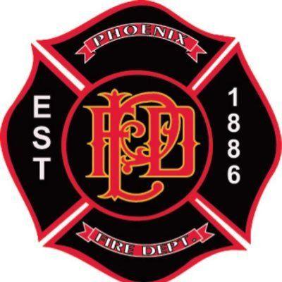 Phoenix Fire Logo - Phoenix Fire Dept. Fire crews are battling an