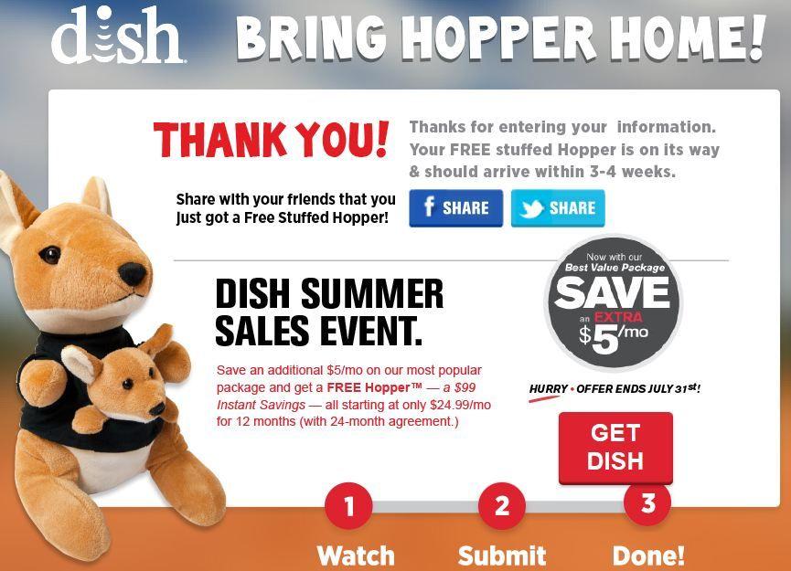 Hopper Kangaroo Logo - Free Hopper Kangaroo from Dish Network! #freebie - DustinNikki Mommy ...