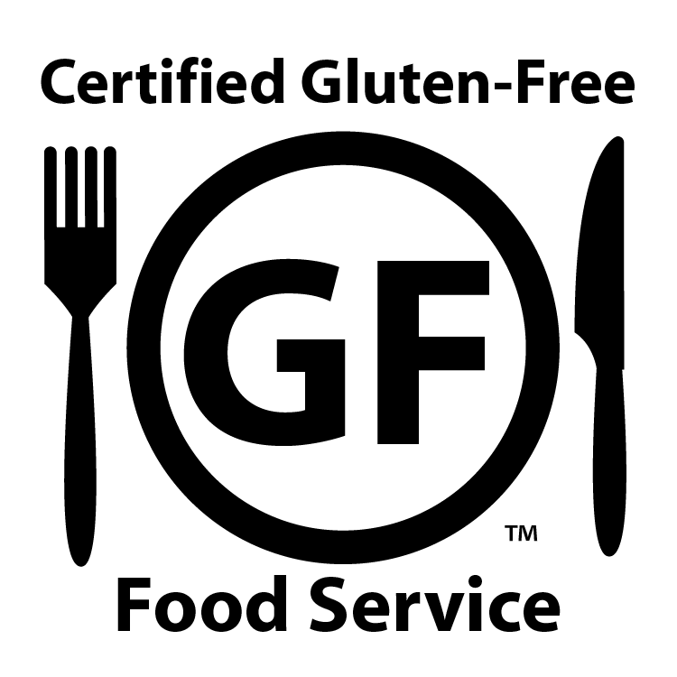 Black and White Food Logo - Logos Gluten Intolerance Group of North America