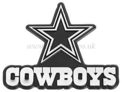 NFL Cowboys Logo - Dallas Cowboys Auto Emblem Silver NFL20798500 : NFL Online Store