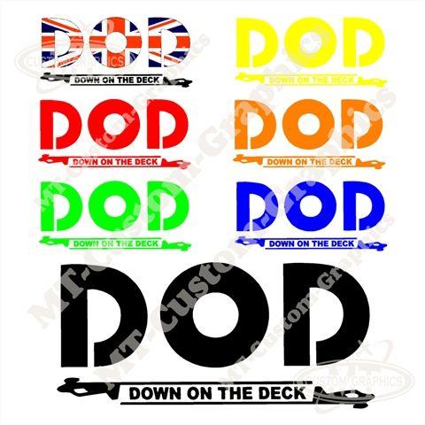DoD Logo - The-MT-Shop - Graphics, Smoke-oil, Foamies & CNC Products