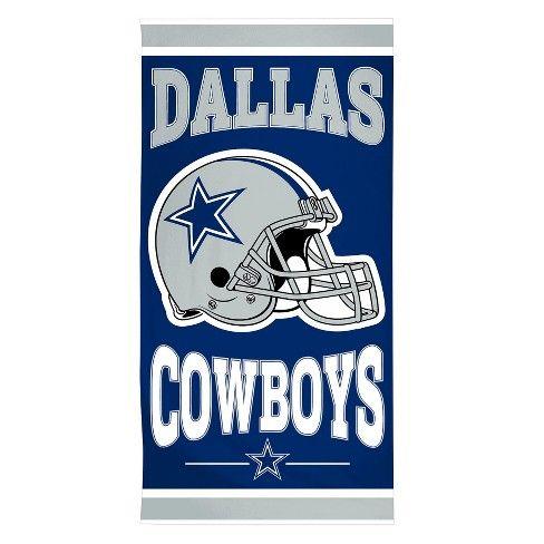 NFL Cowboys Logo - Dallas Cowboys Wincraft Beach Towel - 30