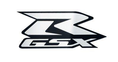Gsxr Logo - Amazon.com: Suzuki GSXR DECAL CHROME: Automotive