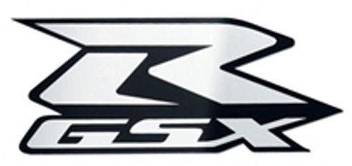 Gsxr Logo - Amazon.com: Suzuki GSXR Logo Decal Chrome 8.5