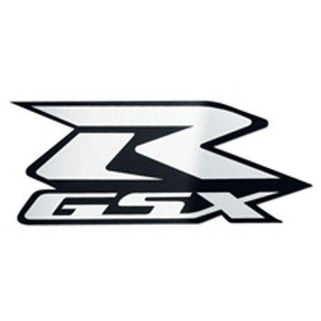 Gsxr Logo - Suzuki GSXR Logo Decal Chrome 8.5