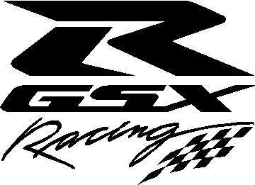 Gsxr Logo - Suzuki GSXR Racing Decal / Sticker