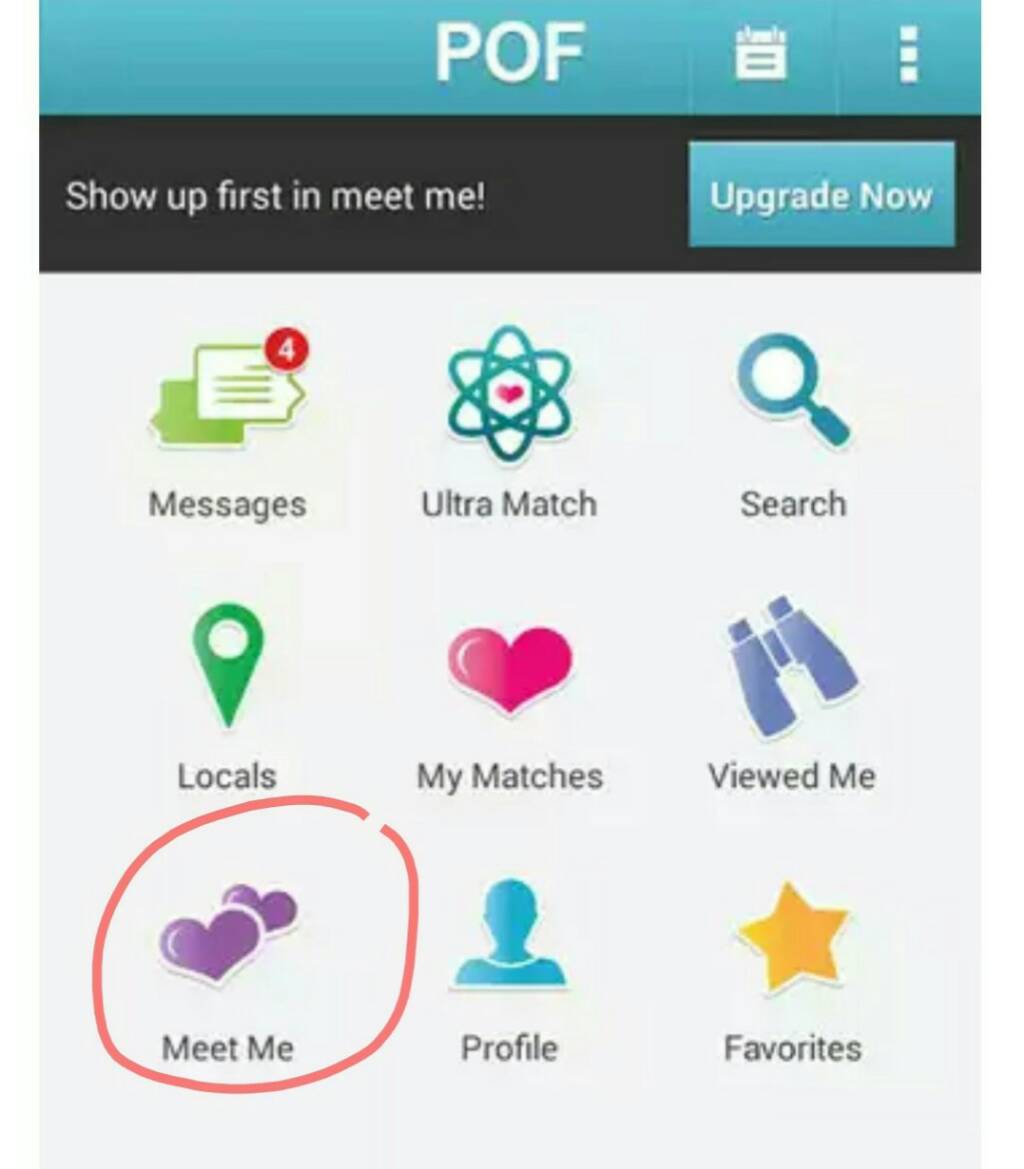 Meet Me App Logo - what the two hearts icon in the notification stand for? Or what app