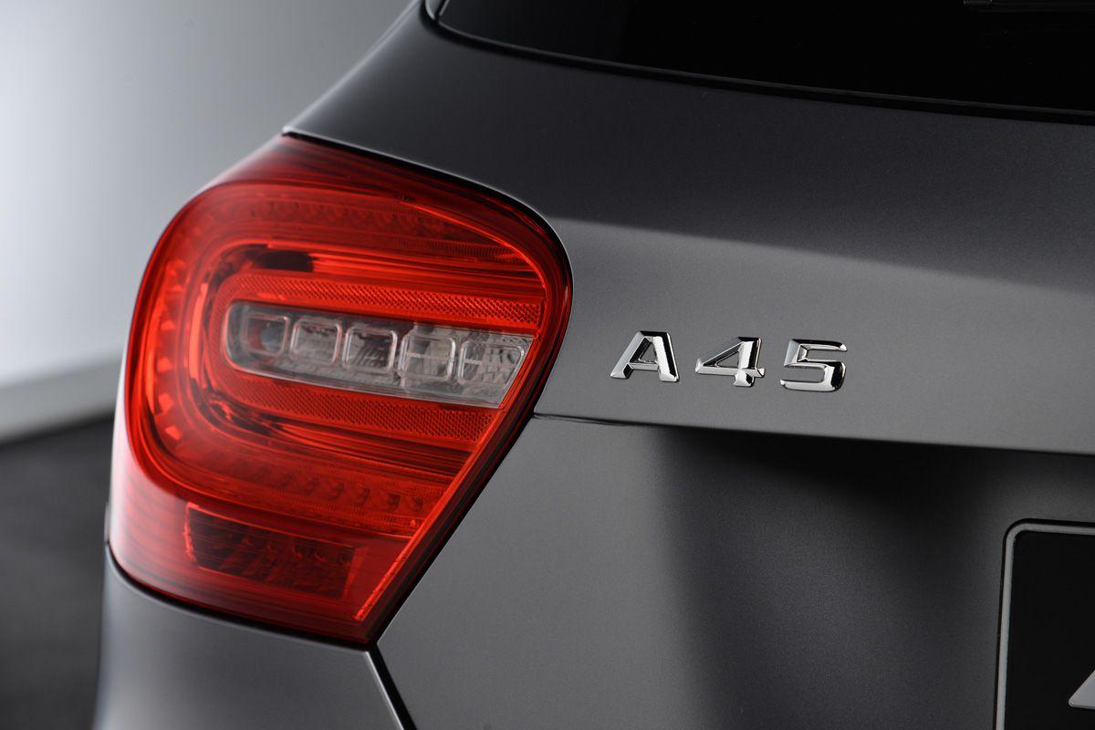 A45 AMG Logo - Mercedes A45 AMG picture