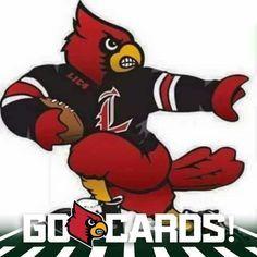 Louisville Cardinals Football Logo - Best Cards image. Louisville cardinals, Louisville college, My