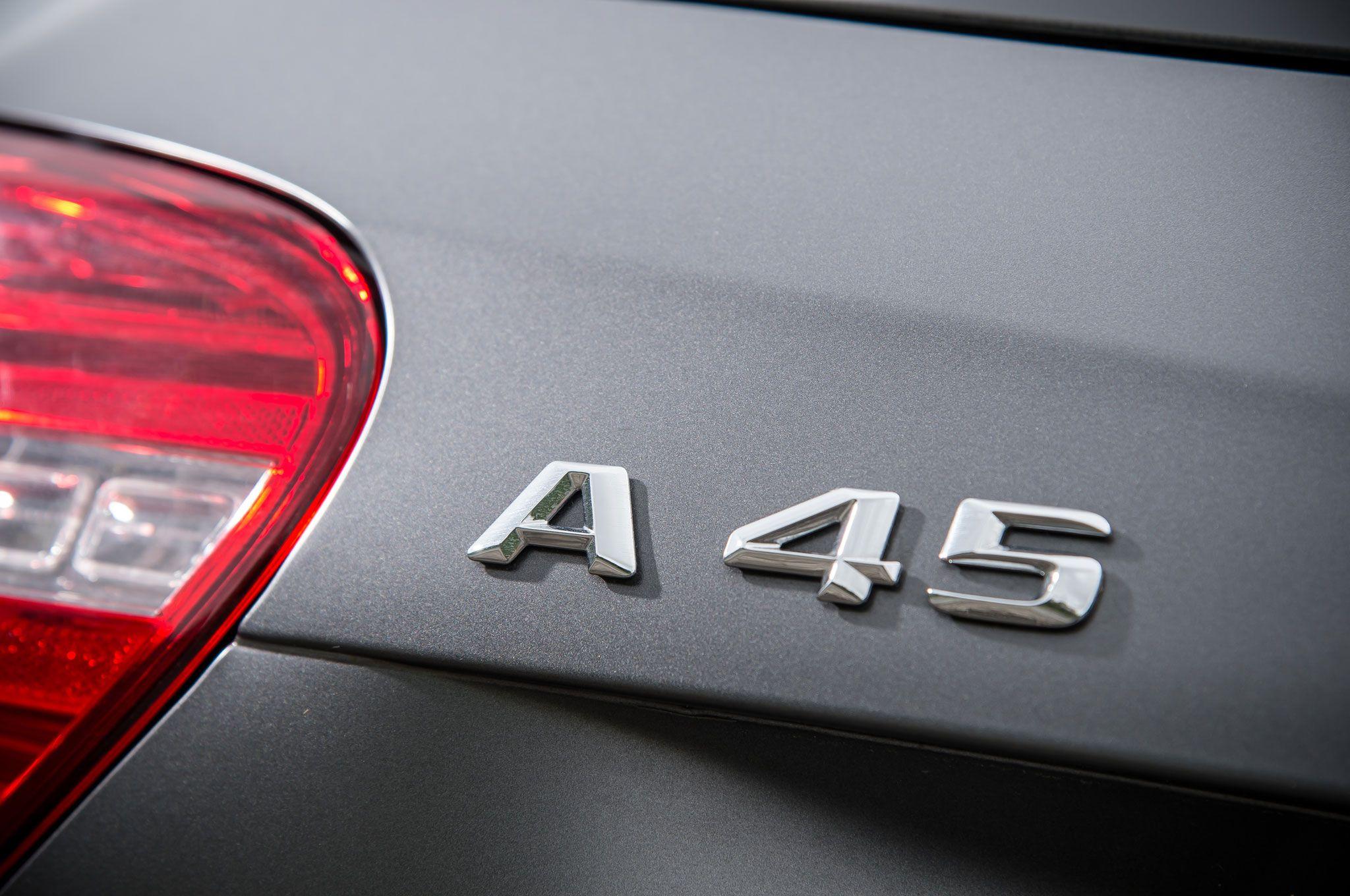 A45 AMG Logo - Audi S3 vs. BMW M135i vs. Mercedes-Benz A45 AMG | Automobile Magazine