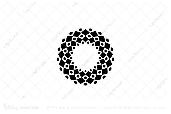 O Logo - Square Circle Letter O Logo