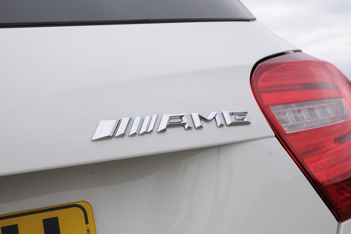 A45 AMG Logo - Mercedes A45 AMG pictures | Auto Express