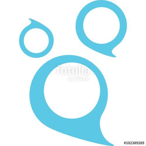 Popular Chat App Logo - Social App/ Chat App Stock Image And Royalty Free Vector