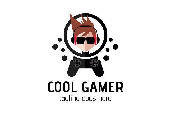 Cool Gamer Logo - Cool Gamer Logo by tkent on @creativemarket | Graphic Design | Game ...