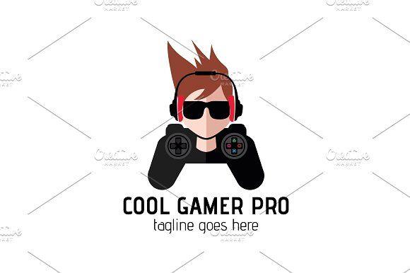 Cool Gamer Logo - Cool Gamer Pro ~ Logo Templates ~ Creative Market