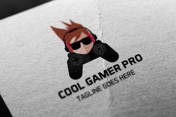 Cool Gamer Logo - Cool Gamer Pro Logo ~ Logo Templates ~ Creative Market