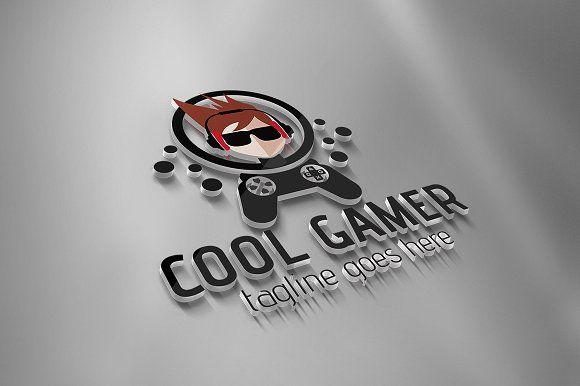 Cool Gamer Logo - Cool Gamer Logo ~ Logo Templates ~ Creative Market