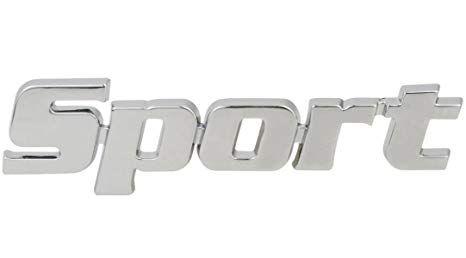Amazon.fr Logo - Amazon.fr : Logo voiture emblème sport 3d chromé tuning adhésif