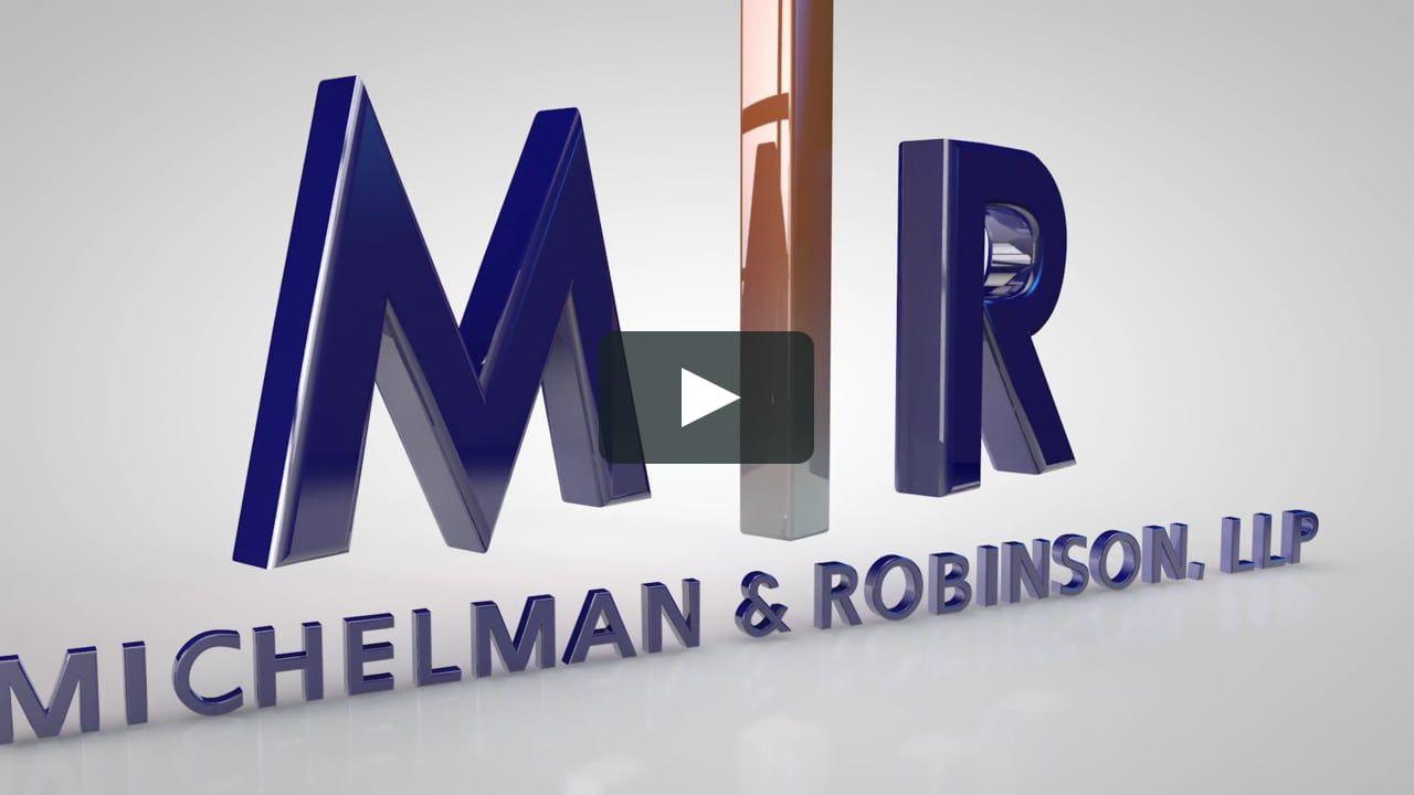 Michelman Logo - Michelman & Robinson Audio Logo on Vimeo