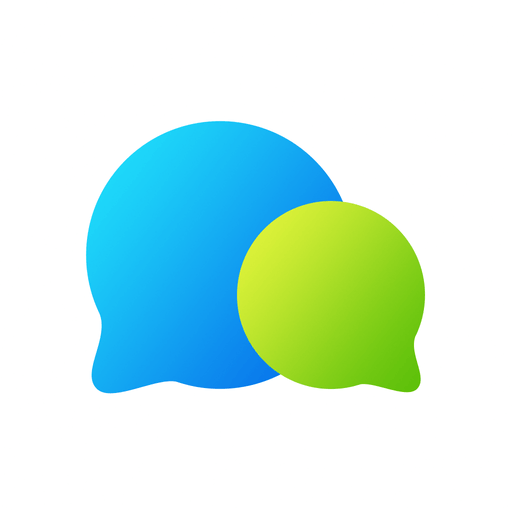Popular Chat App Logo - Bubble Chat. iOS Icon Gallery