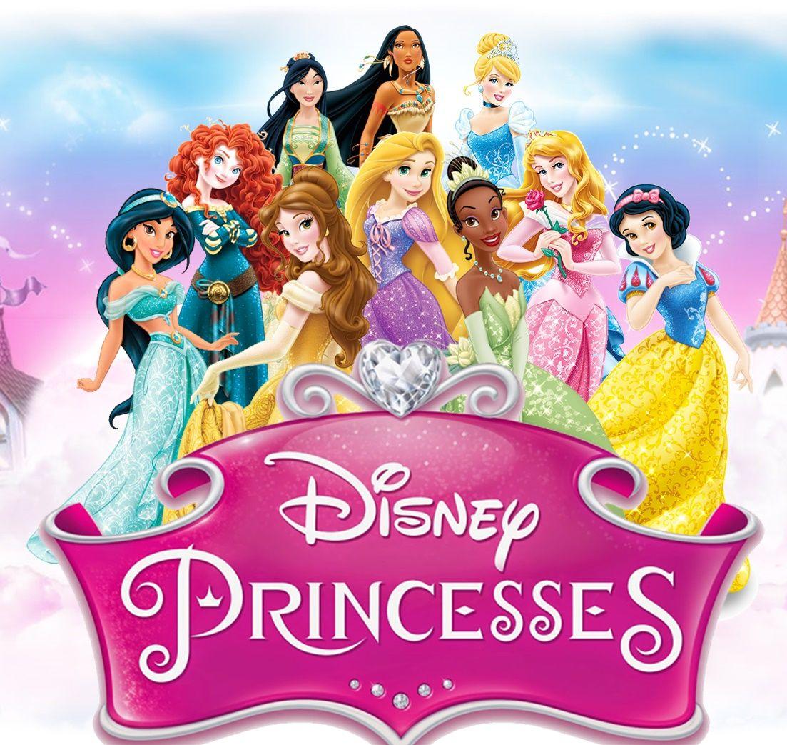 Disney Princess Logo - Disney Princess image 10 Princesses with the Logo HD wallpaper