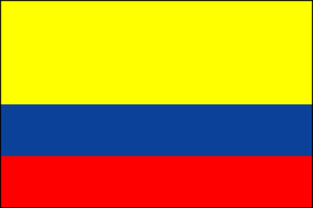 Red Yellow -Green Flag Logo - CIA World Factbook 2002 - Flag of Colombia