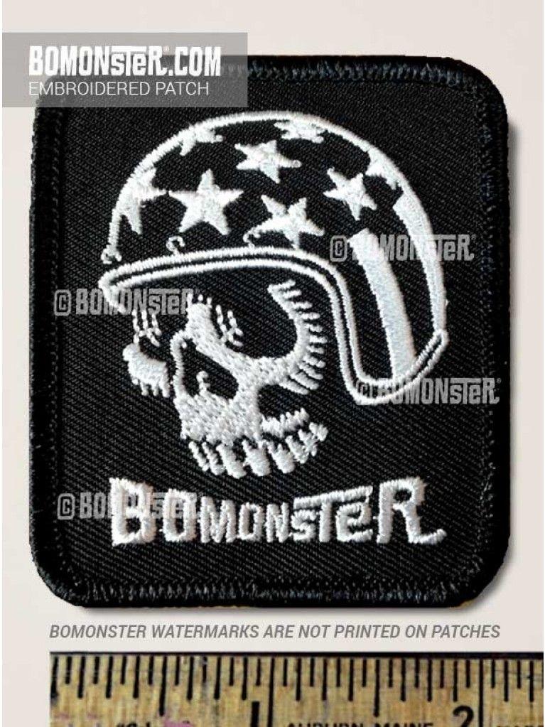 Motorcycle Skull Logo - Easy Rider Motorcycle Patch