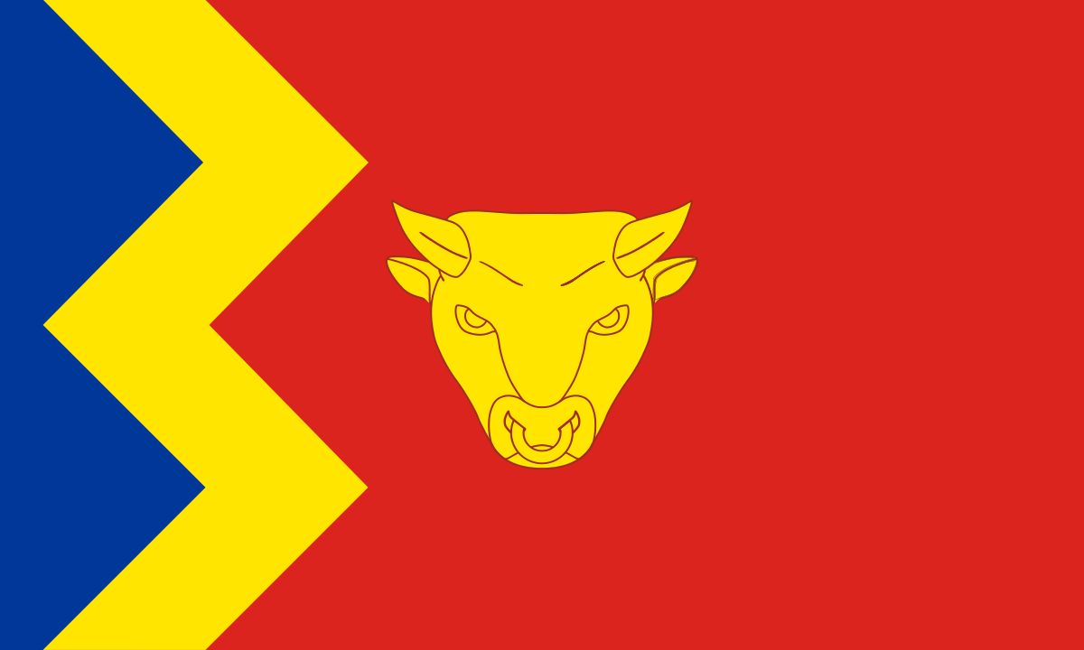Red Yellow -Green Flag Logo - Flag of Birmingham (England)