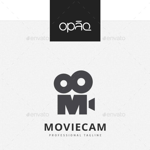 Movie Camera Logo - M Letter Movie Camera Logo