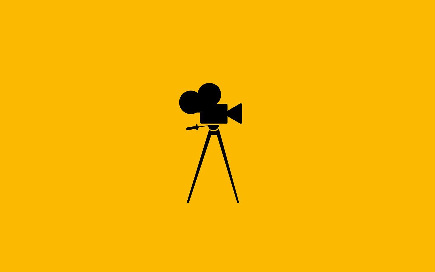 Movie Camera Logo - Digital Cinema