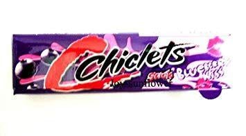 Chiclets Logo - Amazon.com : Chiclets 5 Sticks Chewing Gum Fresh Clean Long Lasting