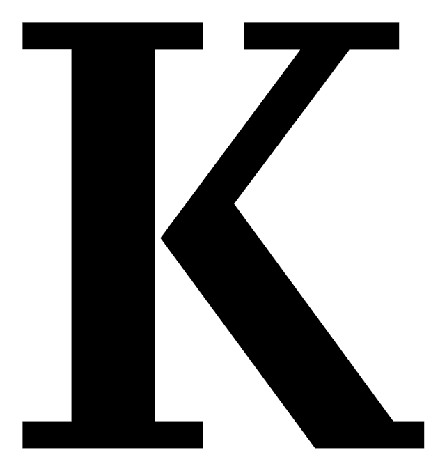 White K Logo - BrandK: K 2012 Logo. Kalamazoo College