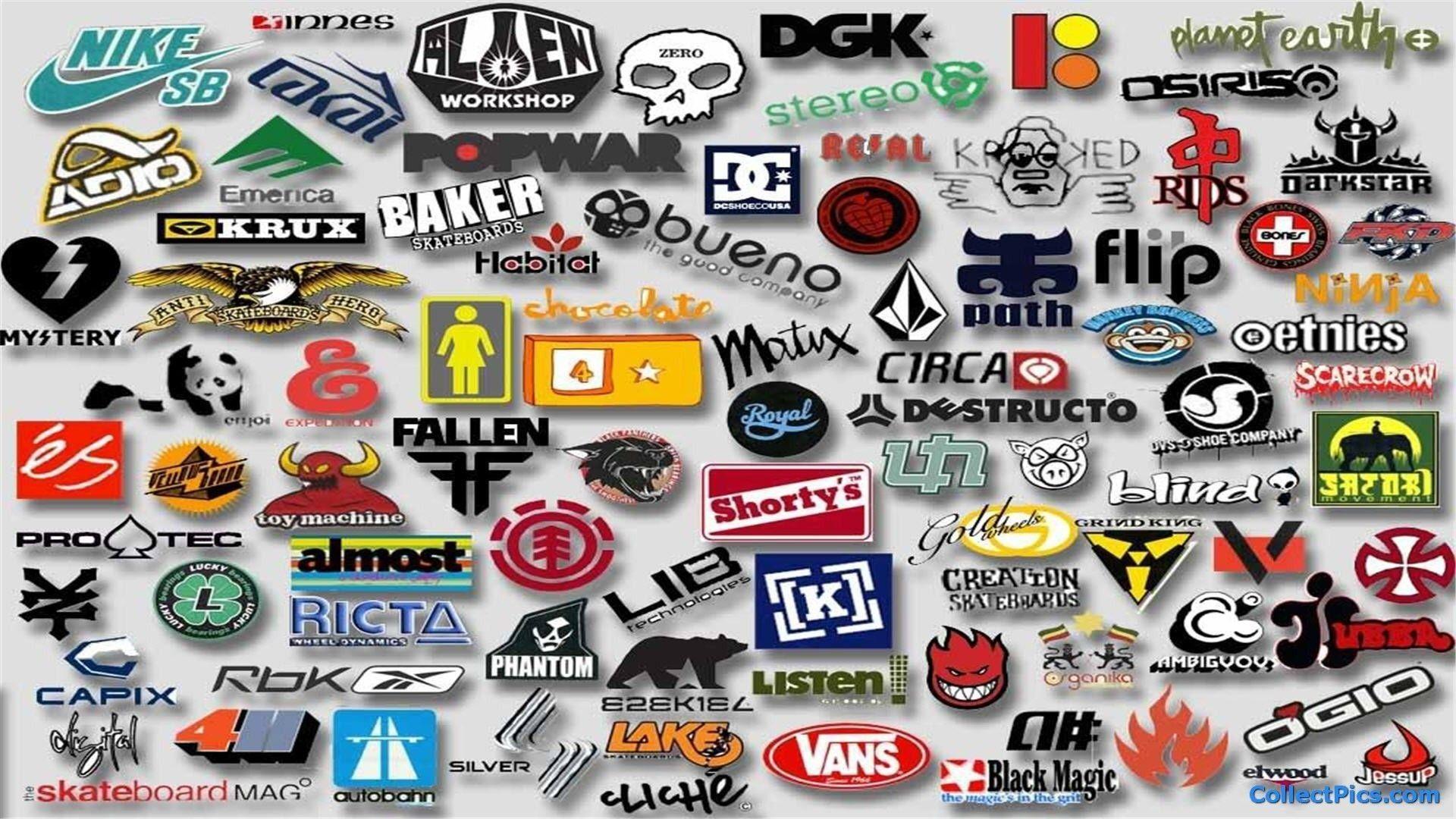 All Skateboard Logo - Skate Brand Wallpaper