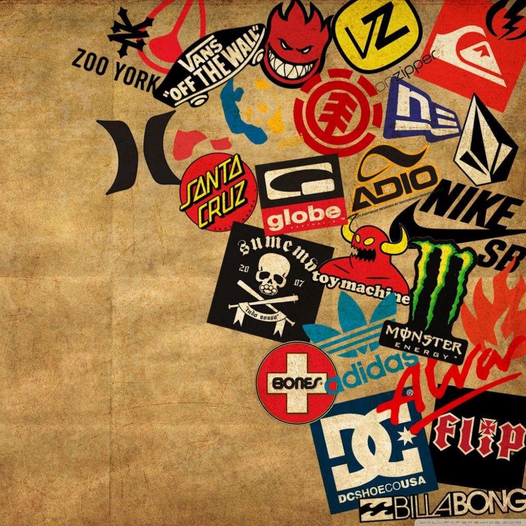 All Skateboard Logo - Skateboard Logos ❤ 4K HD Desktop Wallpaper for • Wide & Ultra ...