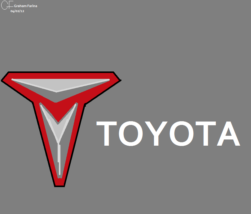 Toyota Triangle Logo - Vintage toyota Logos