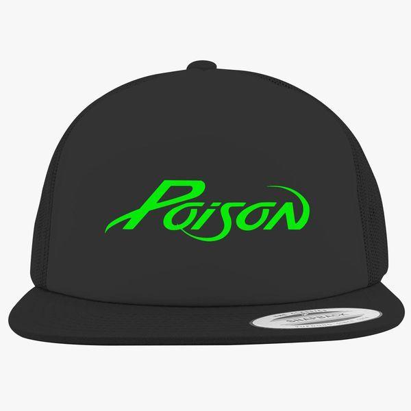 Poison Band Logo - Poison Band Logo Foam Trucker Hat | Customon.com