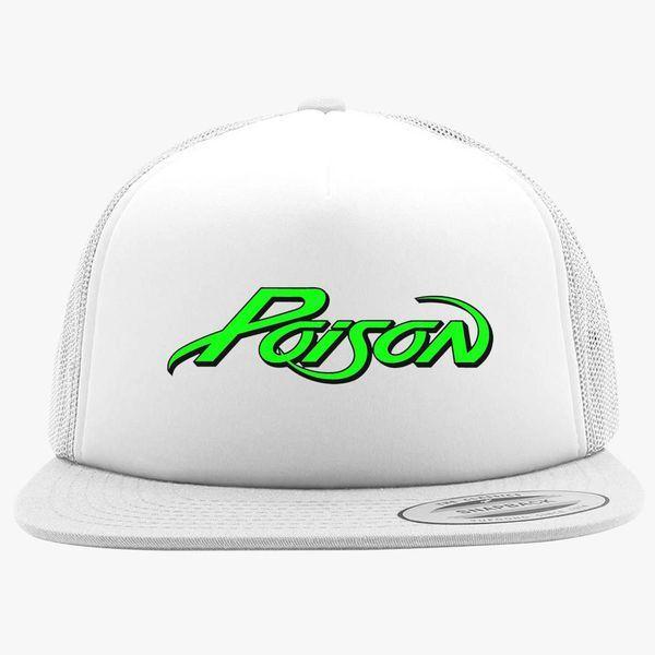 Poison Band Logo - Poison Band Logo Foam Trucker Hat | Customon.com