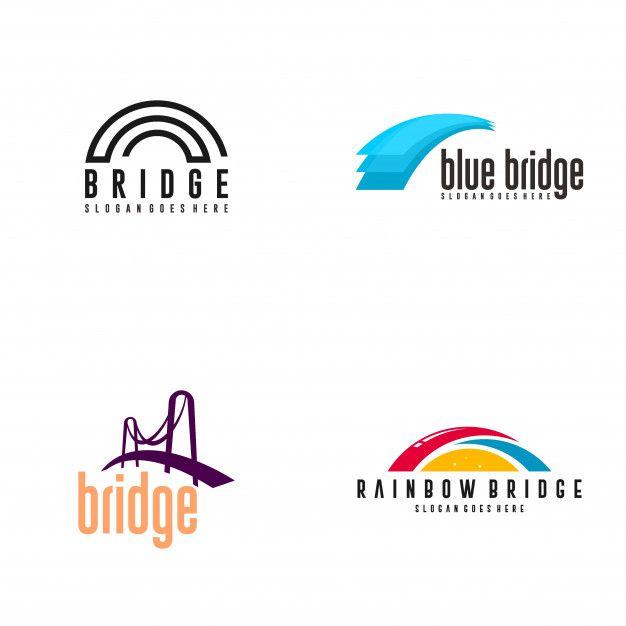 Bridge Logo - Bridge logo design Vector | Premium Download