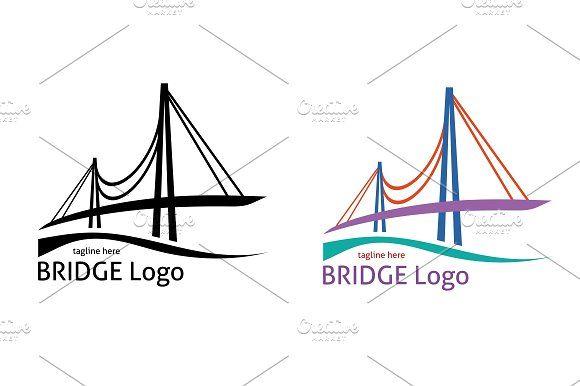 Bridge Logo - Bridge Logo Logo Templates Creative Market