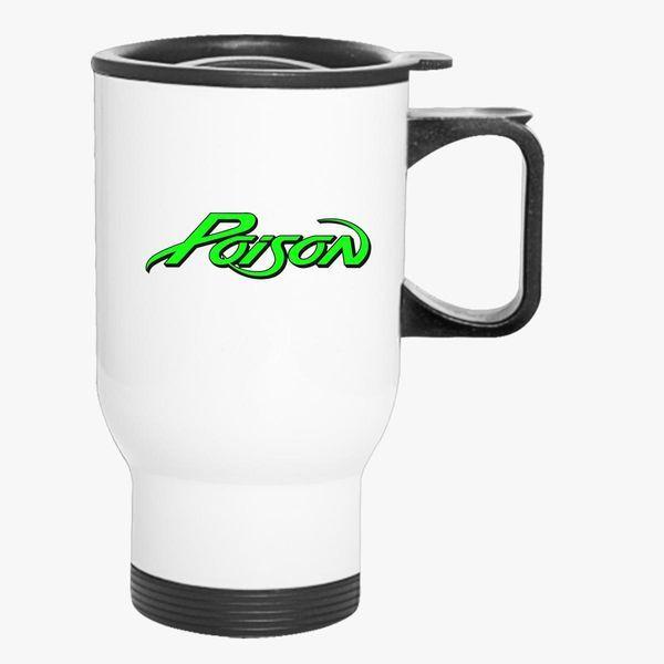Poison Band Logo - Poison Band Logo Travel Mug | Customon.com