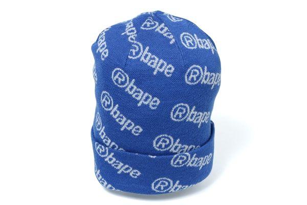 Blue BAPE Logo - A Bathing Ape (Bape) Bape Logo Knit Cap Online Shop