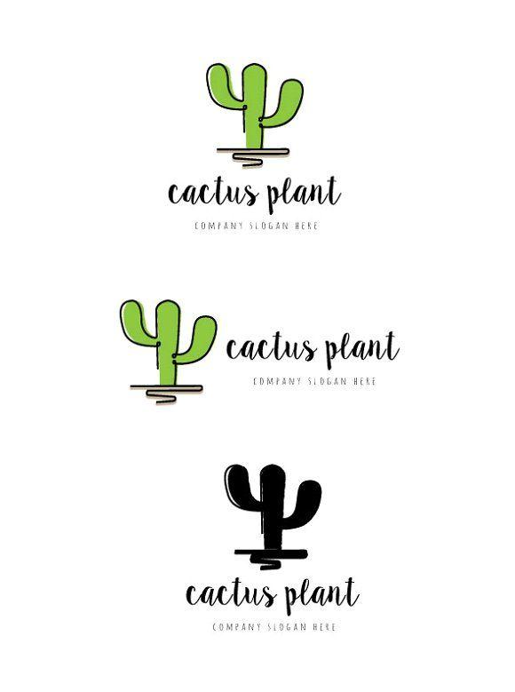 Cactus Company Logo - Cactus Plant Logo ~ Logo Templates ~ Creative Market