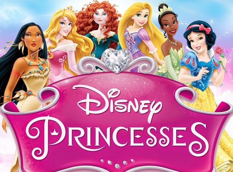 Disney Princess Logo - Disney Princess afbeeldingen 6 Princesses with the Logo HD