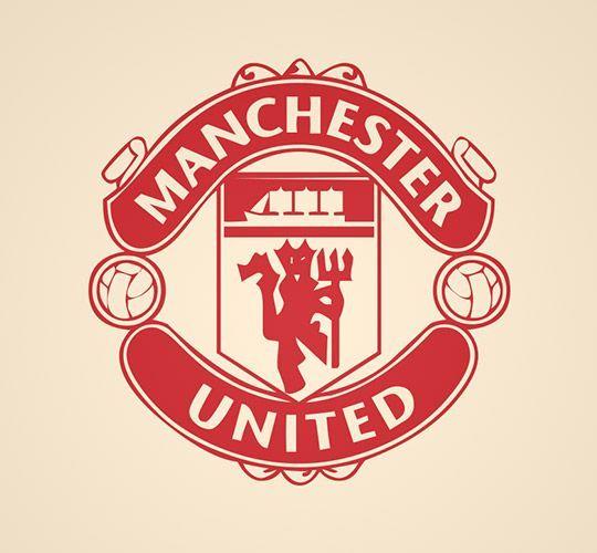Red Devils Soccer Logo - manchester-united-mufc-red-devils-football-badge-logo-wall-vinyl ...