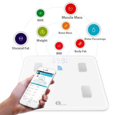 Walmart.com App Logo - 1byone Digital Smart Wireless Body Fat Scale with IOS and Android ...
